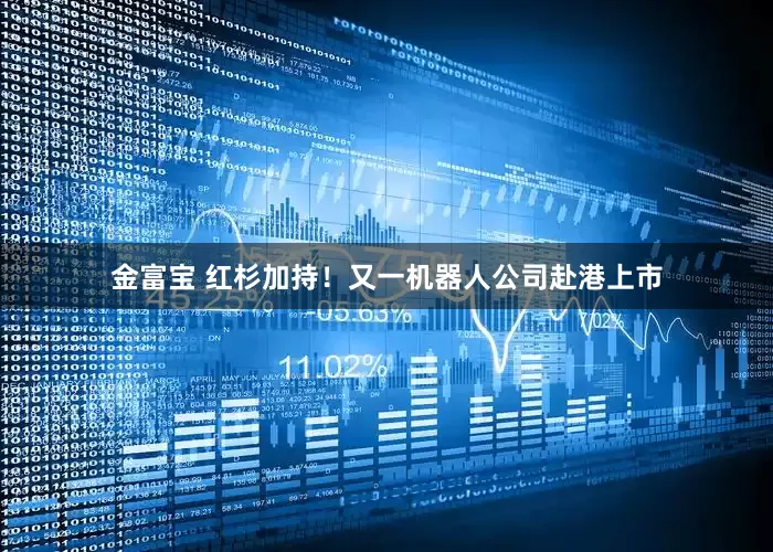 金富宝 红杉加持！又一机器人公司赴港上市